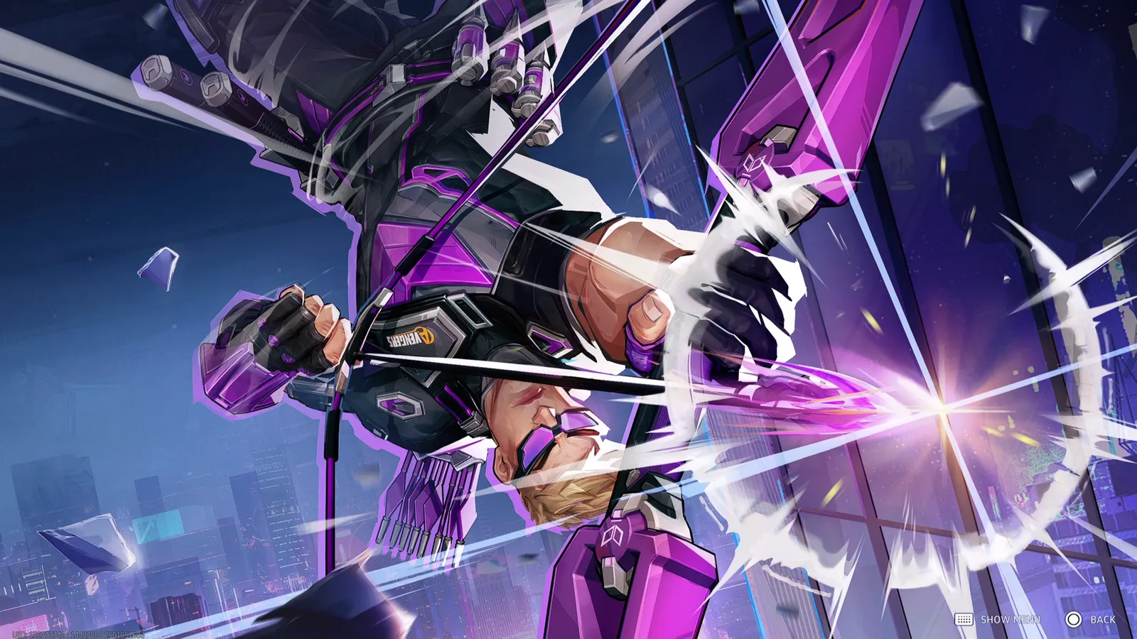 Freefall MVP Animation (Hawkeye) in Marvel Rivals