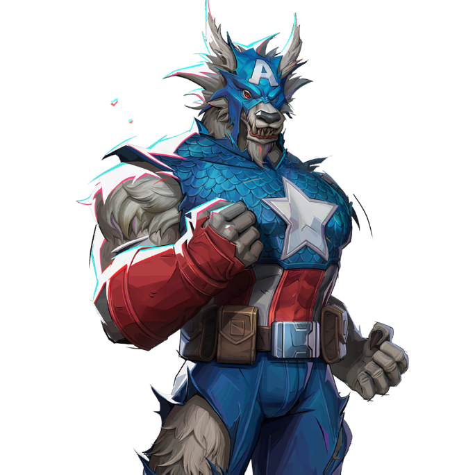Capwolf Costume