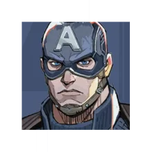 Captain America: The Winter Soldier Nameplate for Captain America in Marvel Rivals