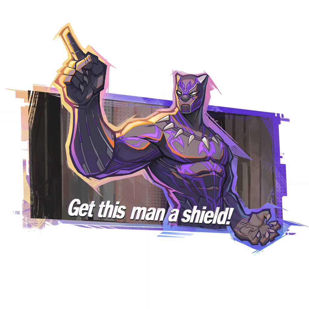 Avengers: Infinity War Spray (Black Panther) in Marvel Rivals