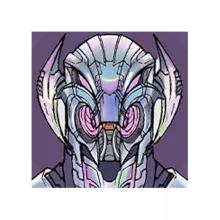 Cybernetic Drip Nameplate for Ultron in Marvel Rivals