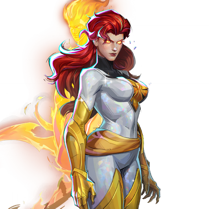 WHITE CROWN PHOENIX Costume