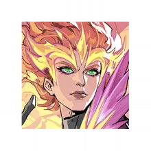 Chaos Phoenix Nameplate for Phoenix in Marvel Rivals