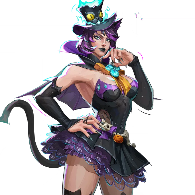 Black Cat Fatal Weaver Skin in Marvel Rivals