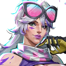 Purple Prowl Costume for Black Cat in Marvel Rivals
