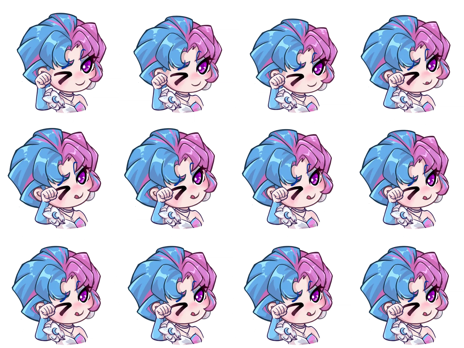 Adorable Idol Emoji in Marvel Rivals