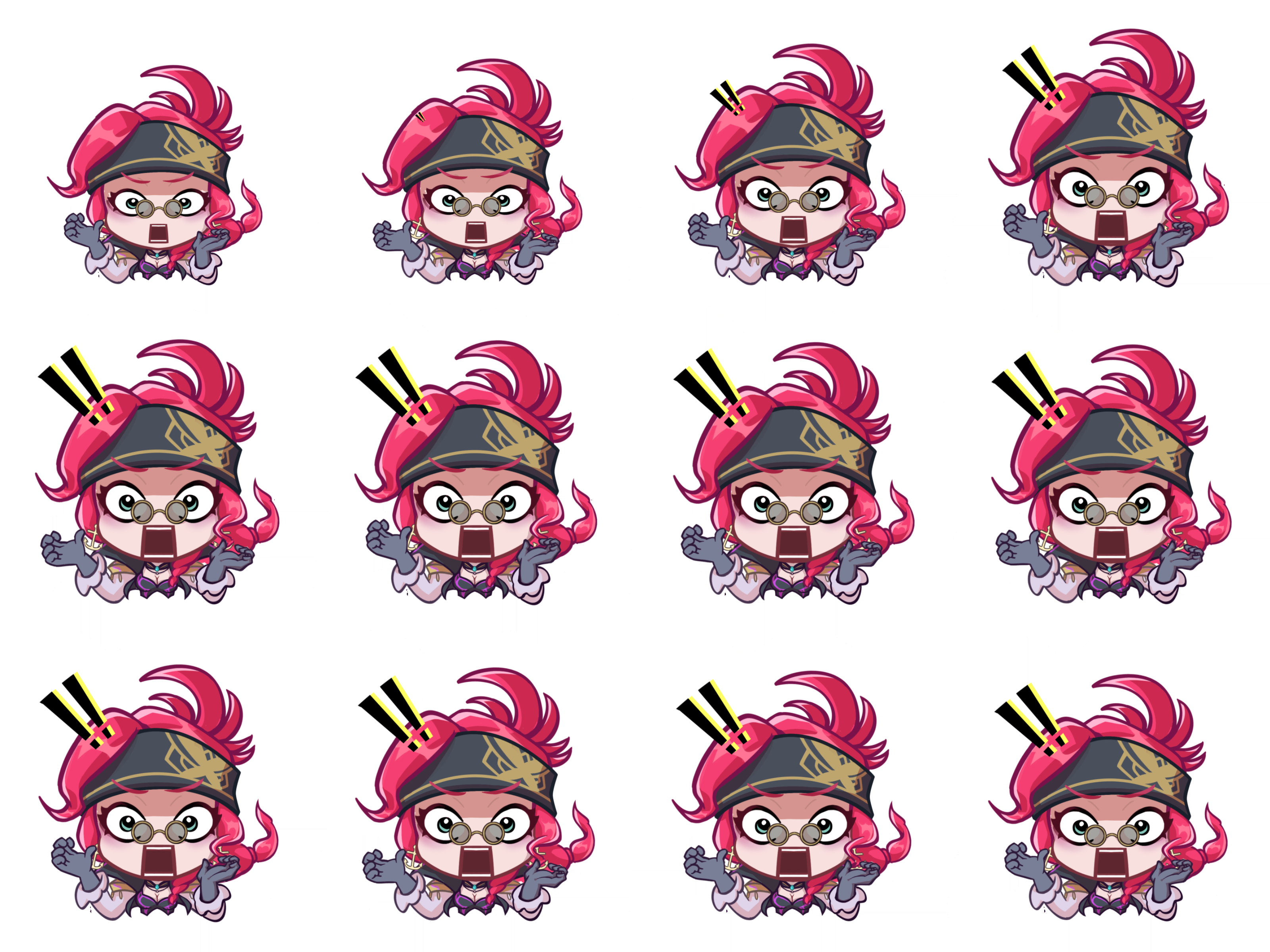 Beauty Blanched Animated Emoji