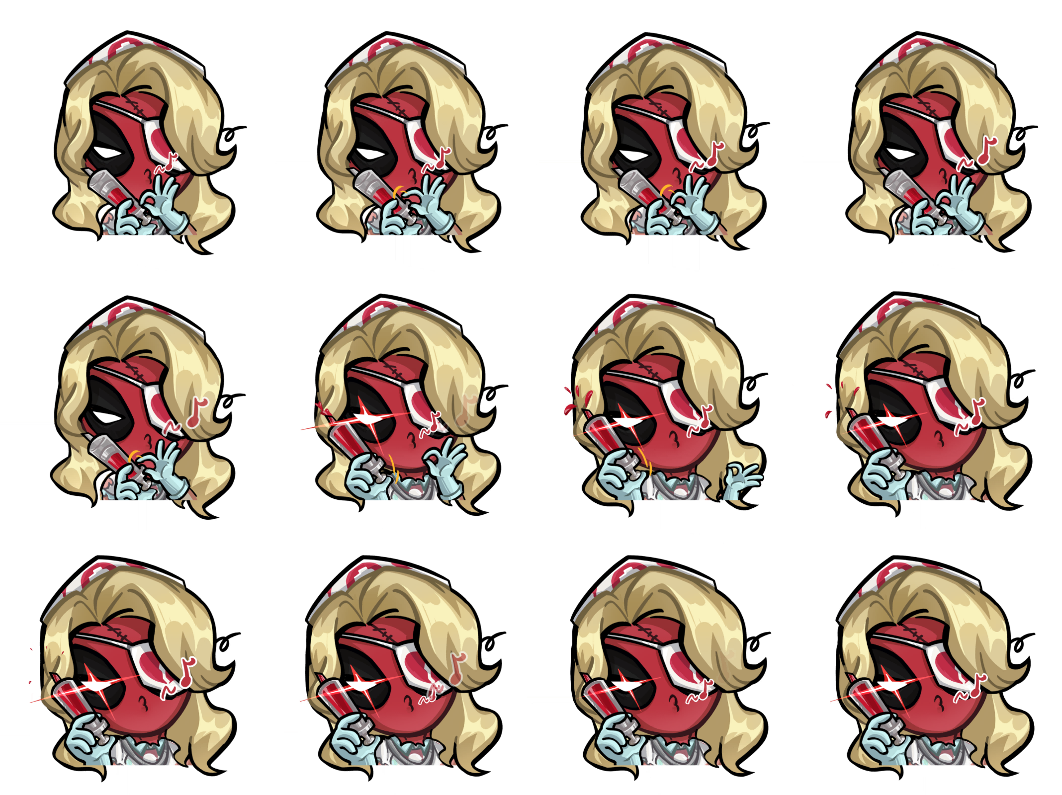 Bend Over! Emoji in Marvel Rivals