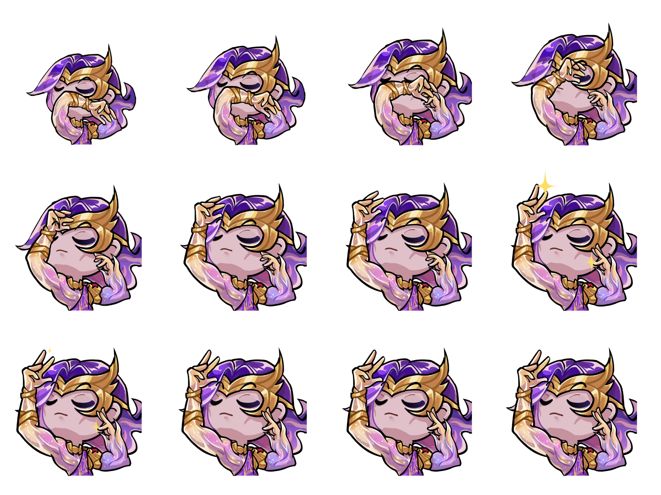 Celestial Physique Emoji in Marvel Rivals