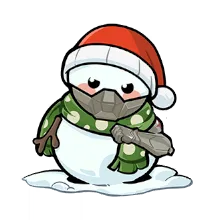 Frosty Bucky Emoji in Marvel Rivals