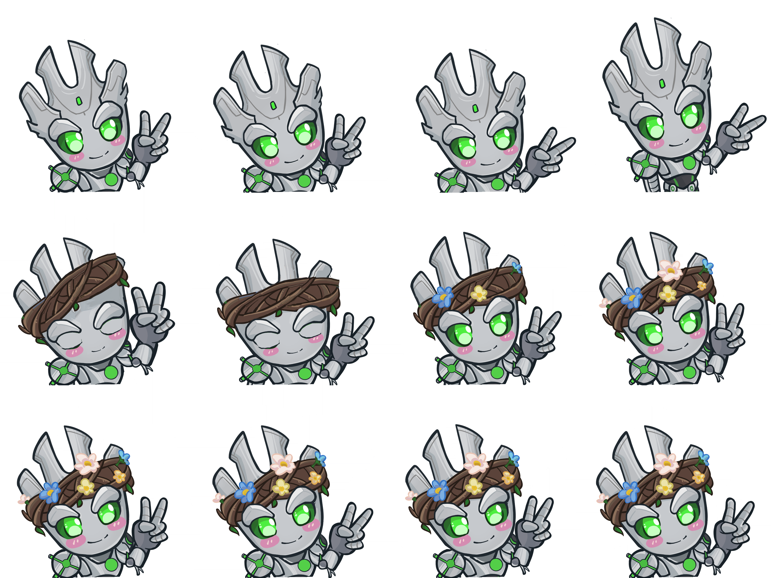 GLORY GROOT Animated Emoji