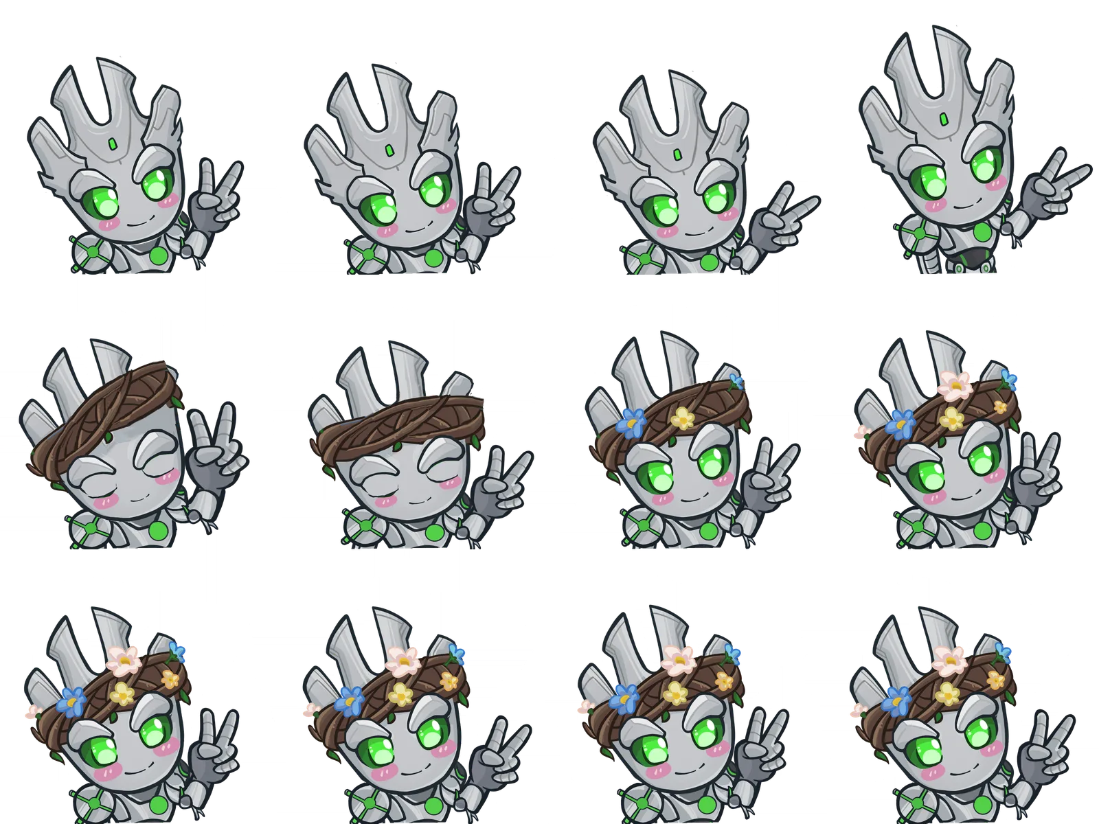 Glory Groot Emoji in Marvel Rivals