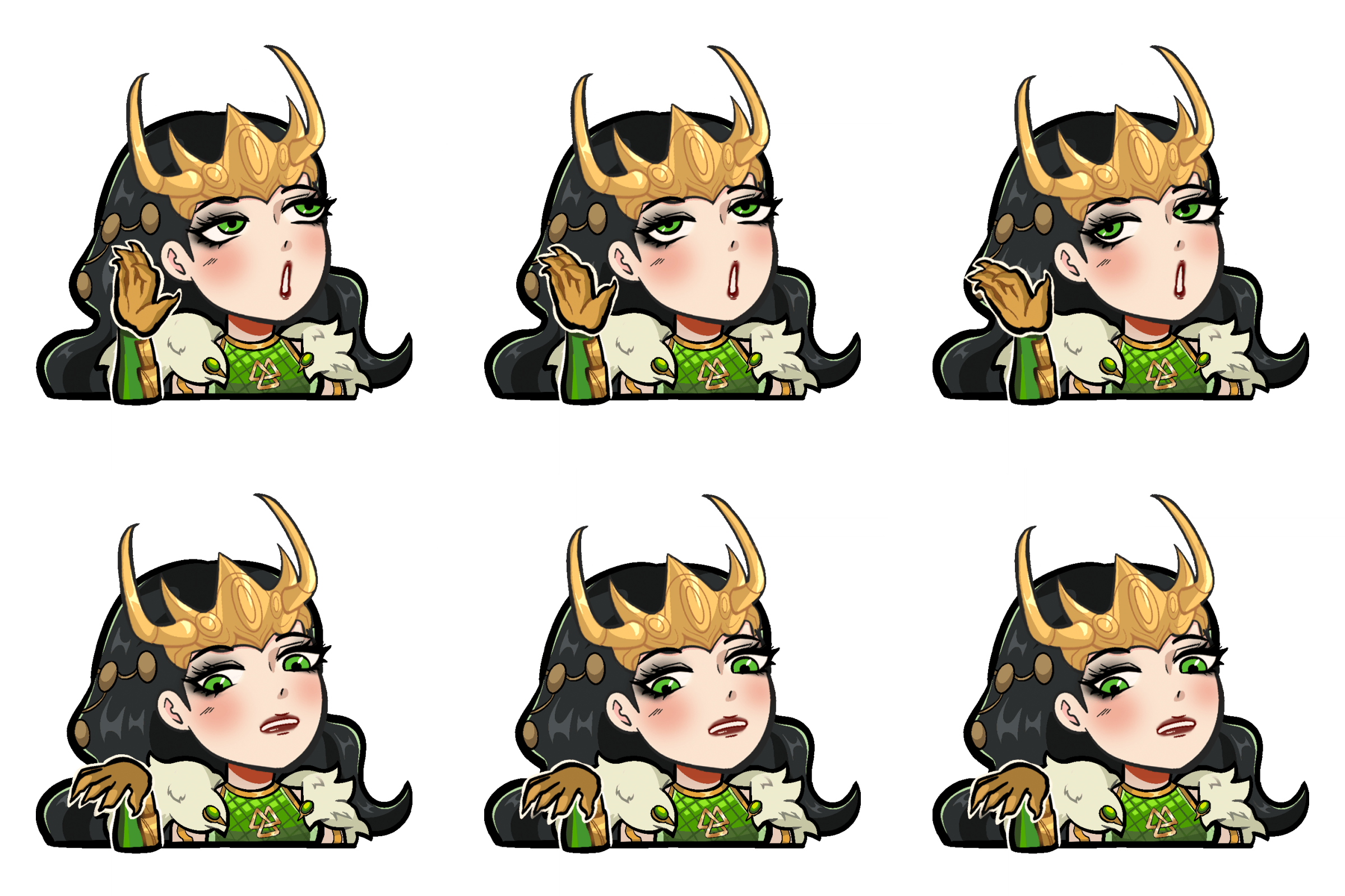 GODDESS GRANDEUR Animated Emoji