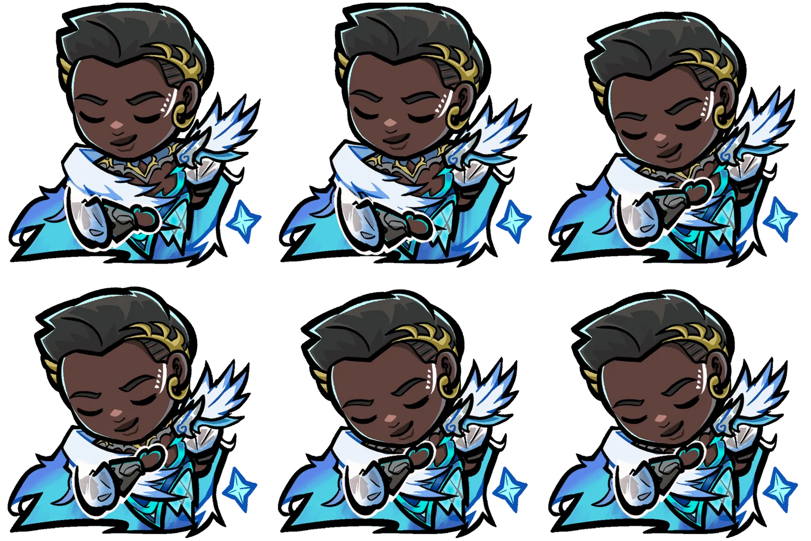 Graceful Bow Emoji in Marvel Rivals