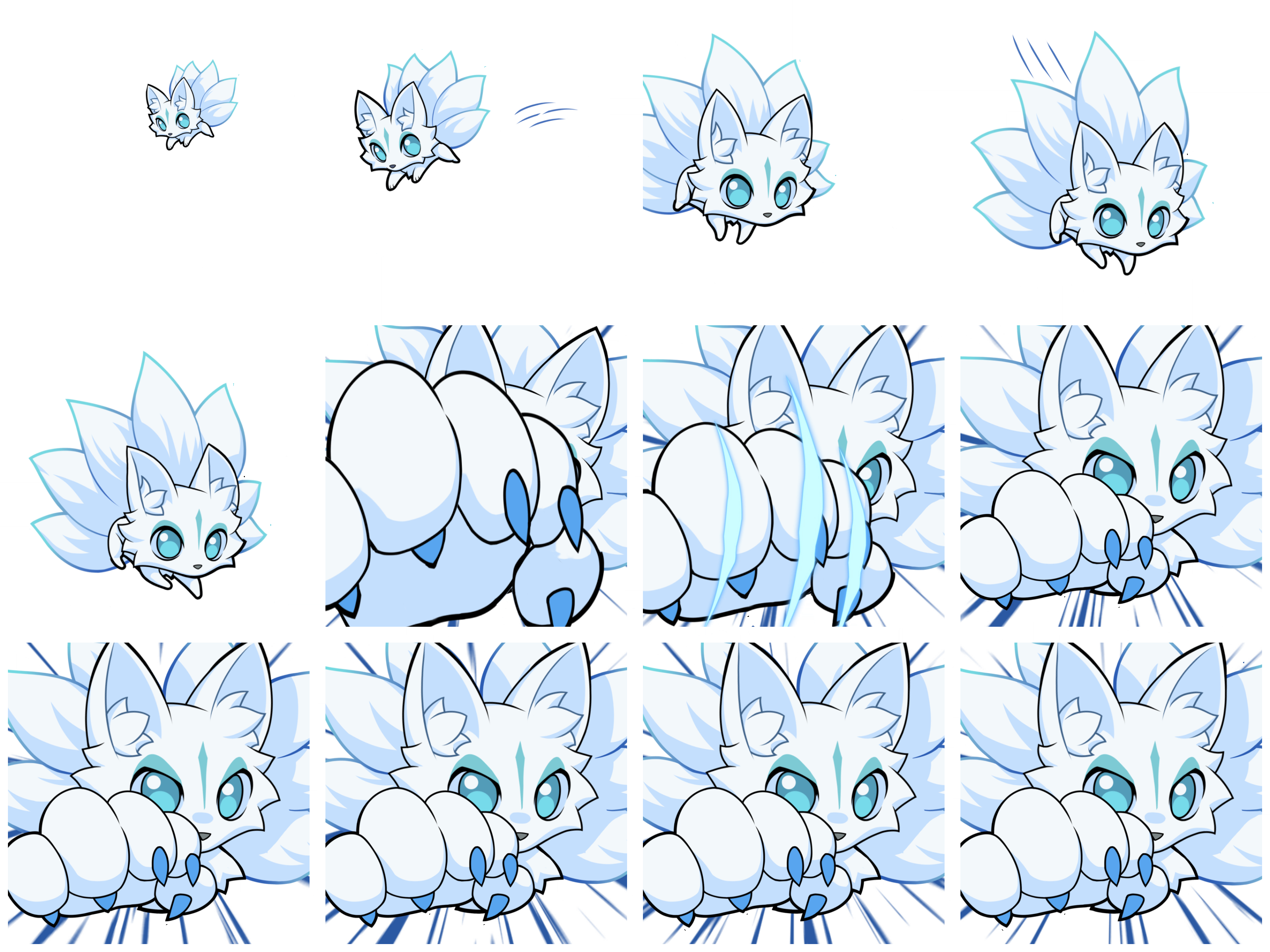 KUMIHO CLAW Animated Emoji