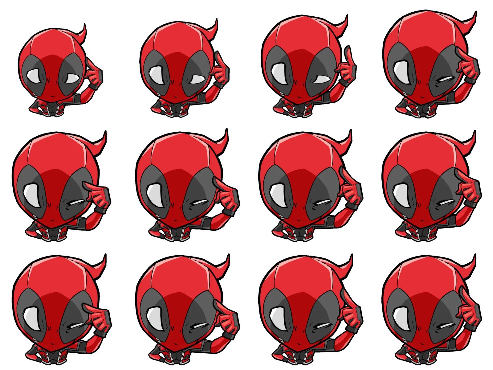 Maximum Mental Effort Emoji in Marvel Rivals