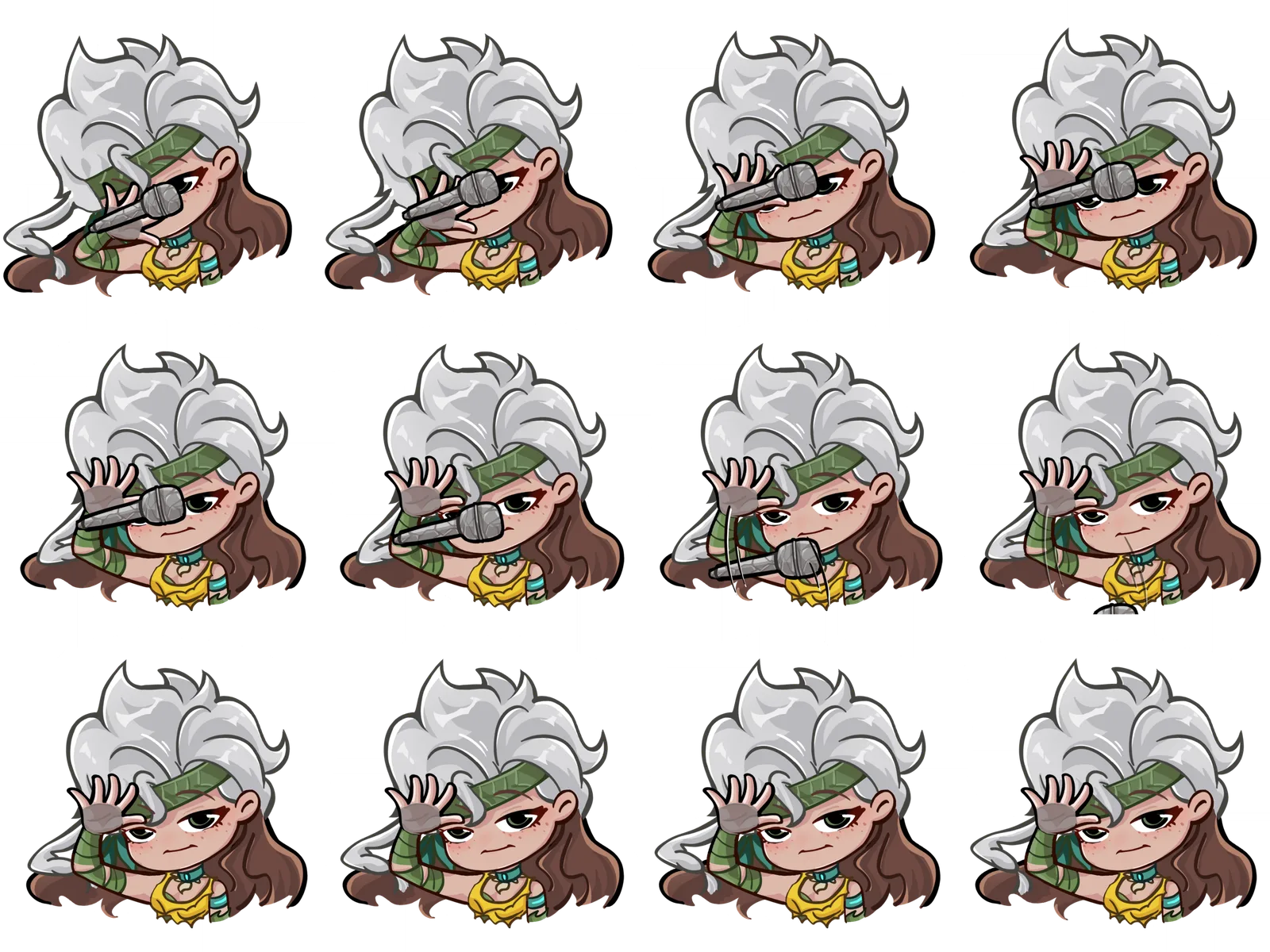 Mic Drop Emoji in Marvel Rivals