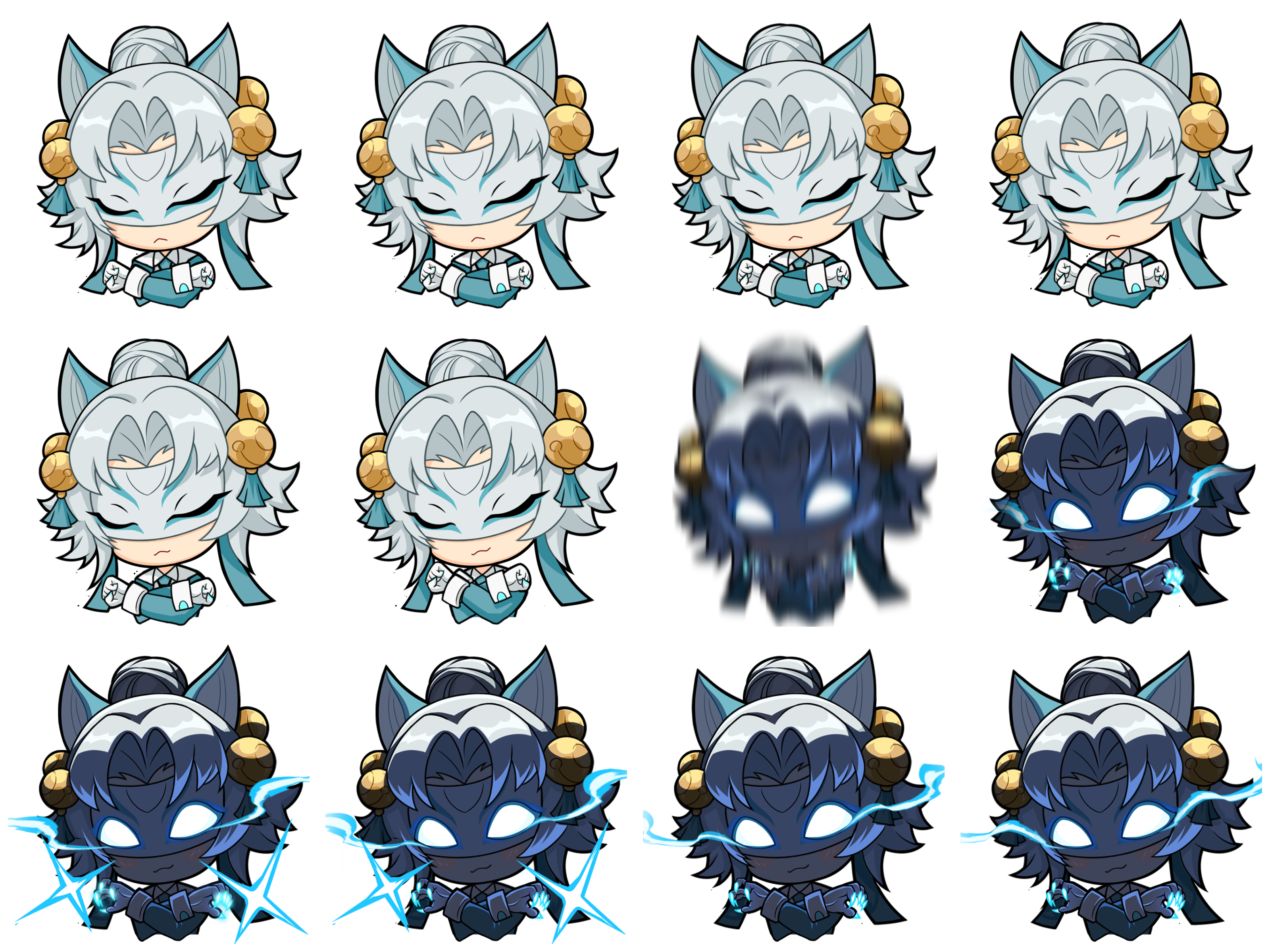 READY TO POUNCE Animated Emoji
