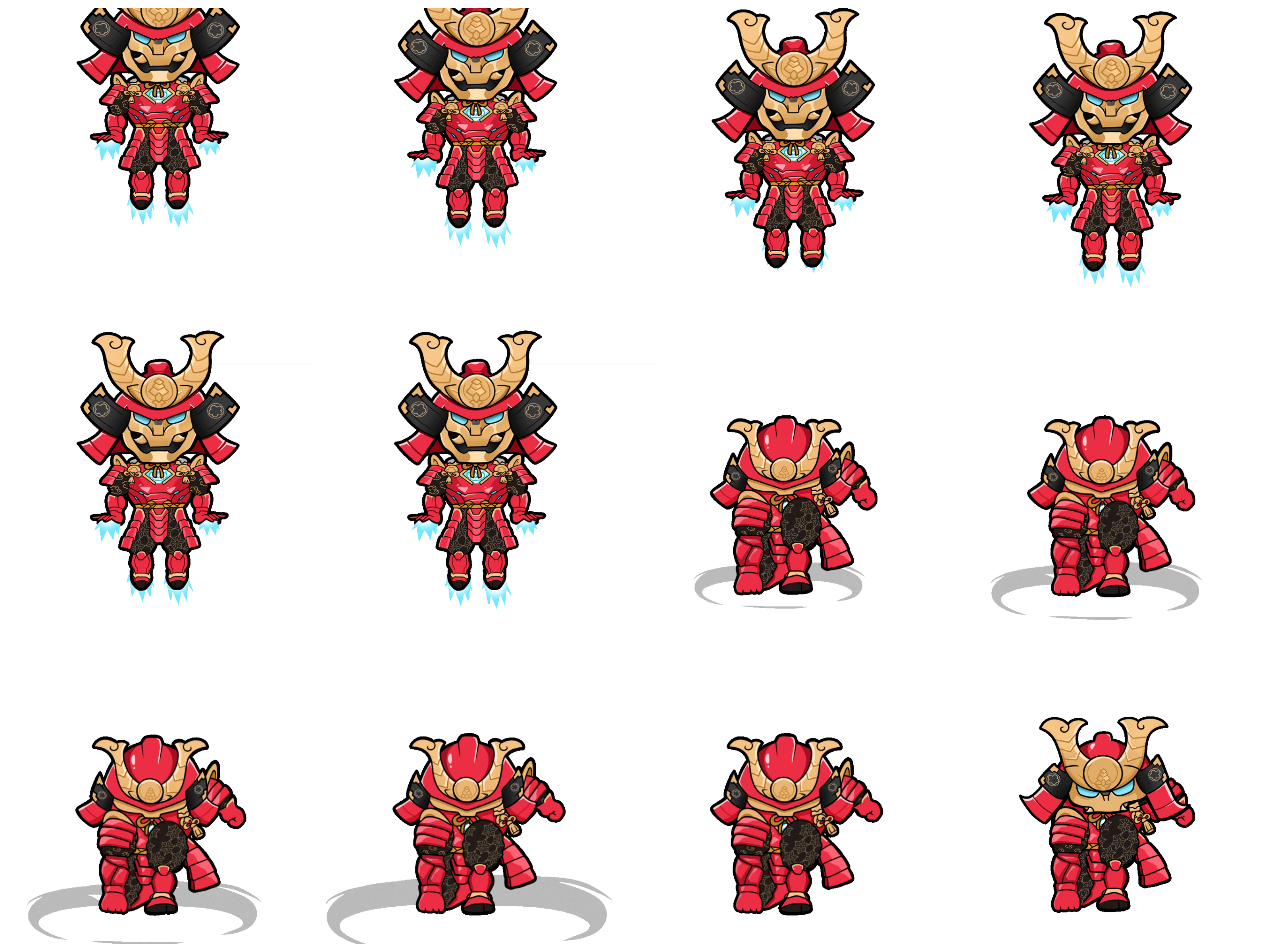 SAMURAI DROP Animated Emoji