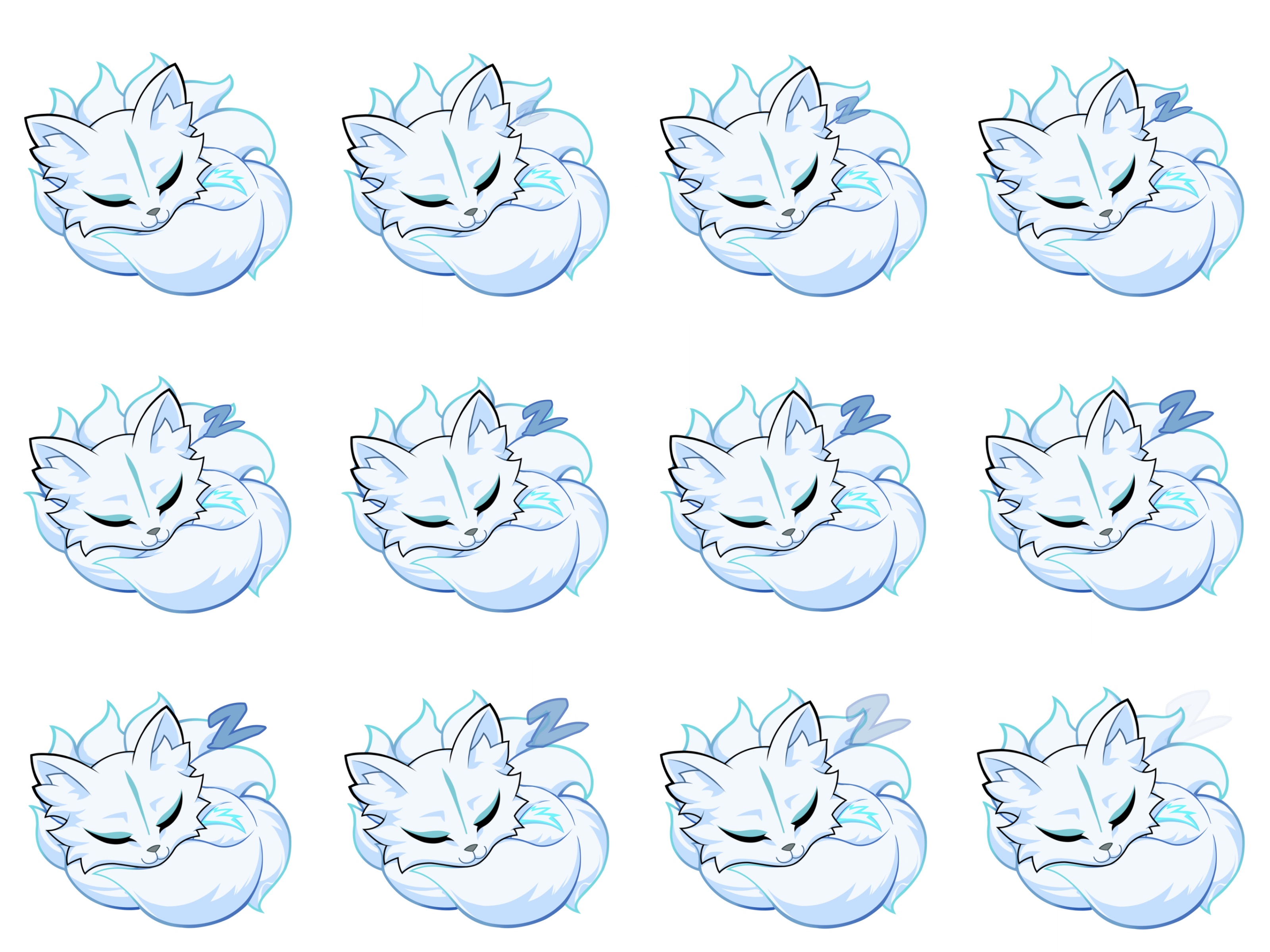 SERENE SLEEP Animated Emoji