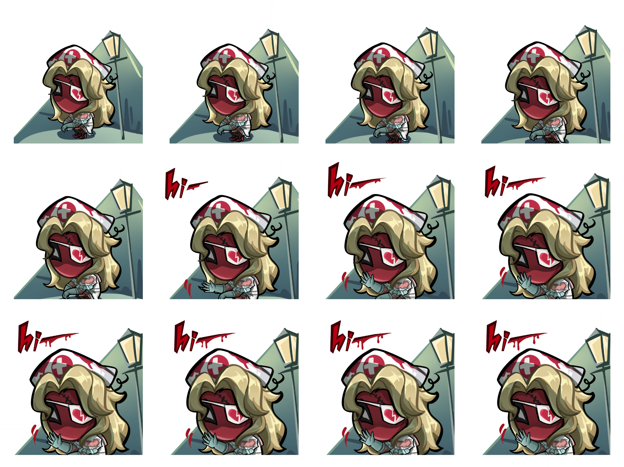 Silent Pool Emoji in Marvel Rivals