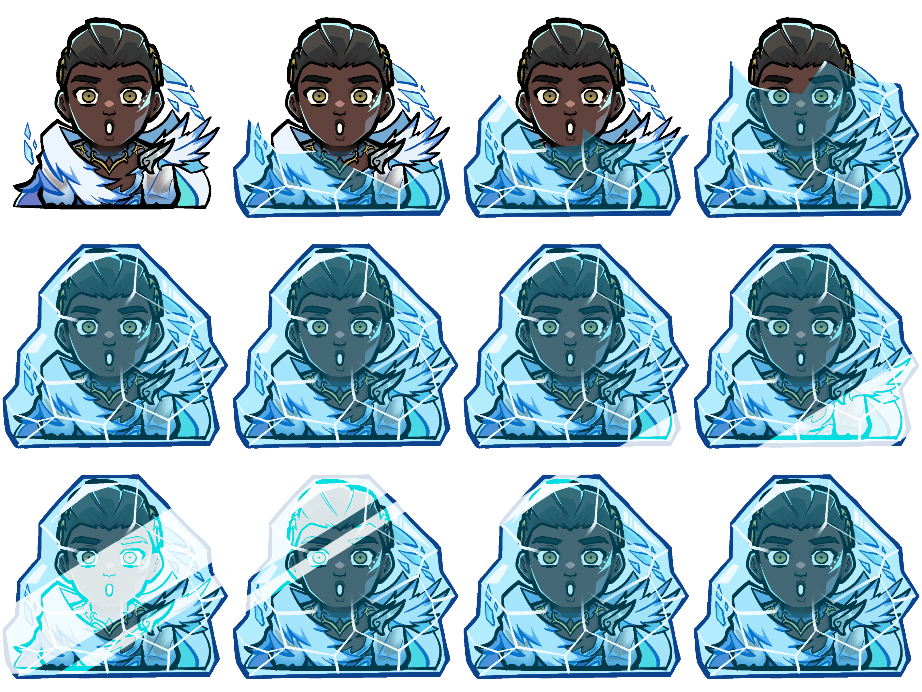 SNAP FREEZE Animated Emoji