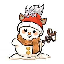 SNOWY SQUIRREL Icon Emoji