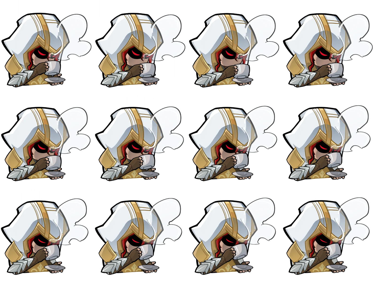 Solo Waiting Emoji in Marvel Rivals