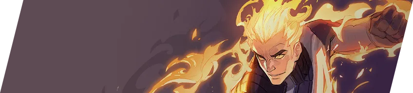 Human Torch Nameplate in Marvel Rivals